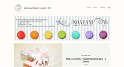 Desktop Screenshot of indayanibakedgoods.com